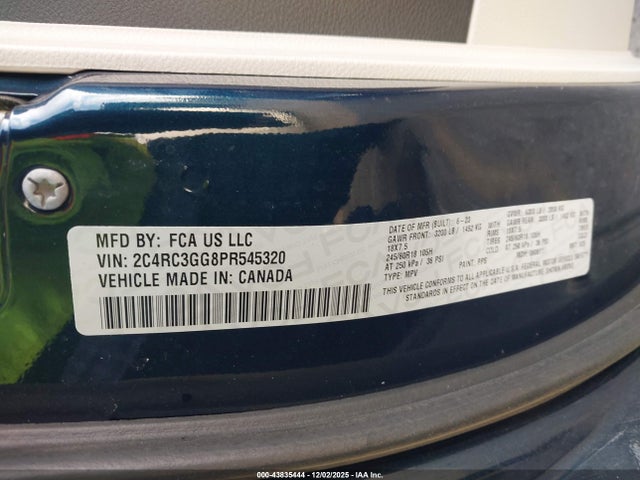 2023 CHRYSLER PACIFICA 2C4RC3GG8PR545320 Photo 8