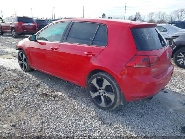 2017 VOLKSWAGEN GOLF 3VW217AU1HM023891 Photo 2