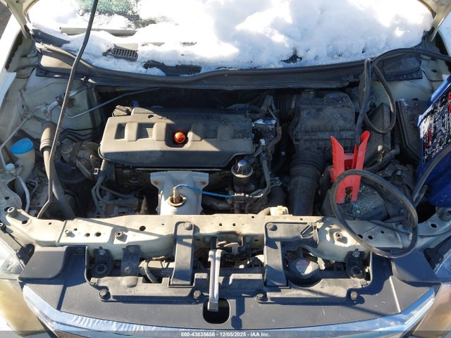 2012 Honda Civic Lx მანქანა იყიდება აუქციონზე, vin: 2HGFB2F50CH587482, აუქციონის ნომერი: 43835656