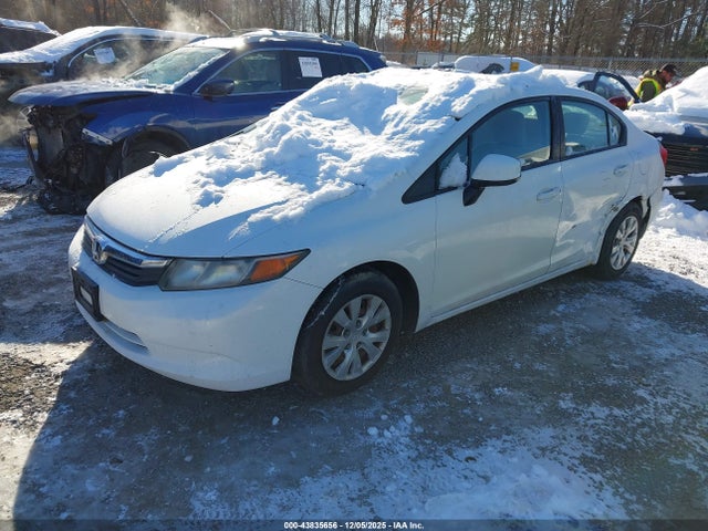 2012 Honda Civic Lx მანქანა იყიდება აუქციონზე, vin: 2HGFB2F50CH587482, აუქციონის ნომერი: 43835656