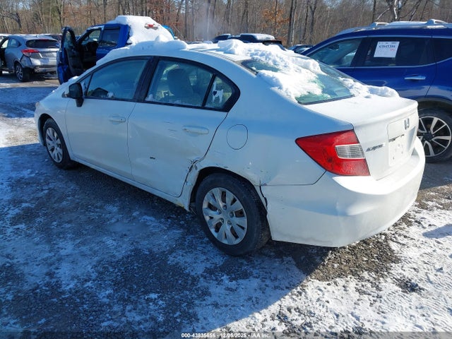 2012 Honda Civic Lx მანქანა იყიდება აუქციონზე, vin: 2HGFB2F50CH587482, აუქციონის ნომერი: 43835656