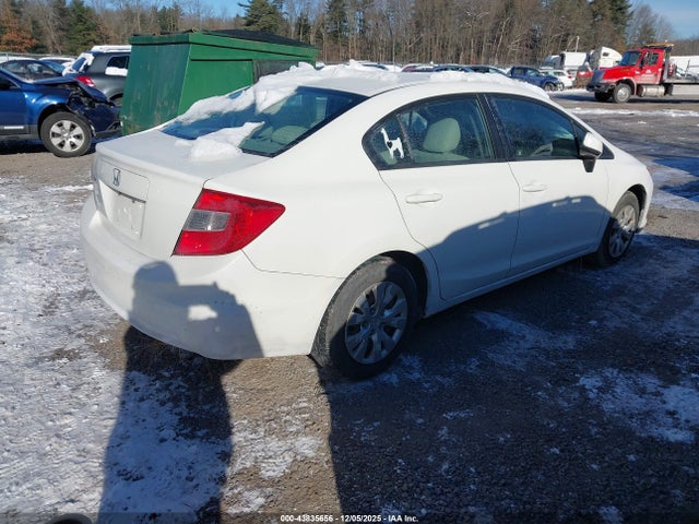 2012 Honda Civic Lx მანქანა იყიდება აუქციონზე, vin: 2HGFB2F50CH587482, აუქციონის ნომერი: 43835656