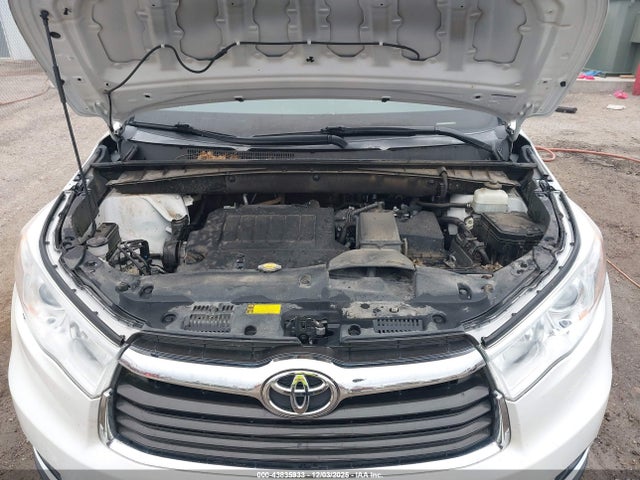 Toyota Highlander Xle V6 2014 5TDJKRFHXES038243 Image 10