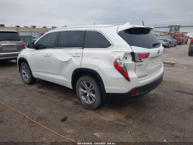 Toyota Highlander Xle V6 2014 5TDJKRFHXES038243 Image 3