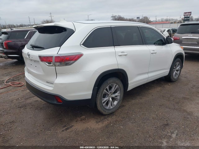 Toyota Highlander Xle V6 2014 5TDJKRFHXES038243 Image 4