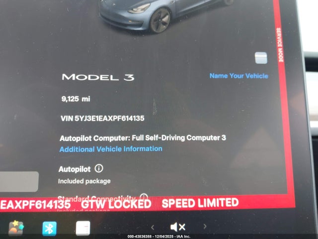 2023 TESLA MODEL 3 5YJ3E1EAXPF614135 Photo 6