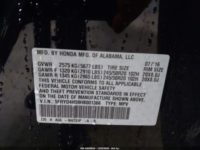 2017 ACURA MDX 5FRYD4H59HB001366 Photo 8