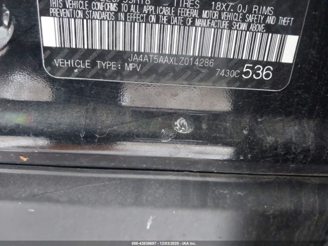 2020 MITSUBISHI ECLIPSE CROSS JA4AT5AAXLZ014286 Photo 8