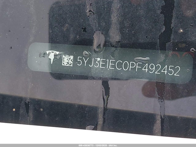 2023 TESLA MODEL 3 5YJ3E1EC0PF492452 Photo 8