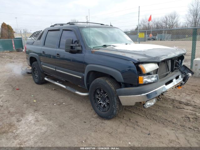 2004 CHEVROLET AVALANCHE 1500 3GNEK12T84G343452