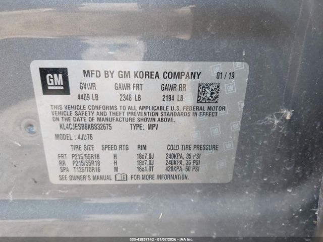 2019 BUICK ENCORE KL4CJESB6KB832675 Photo 8