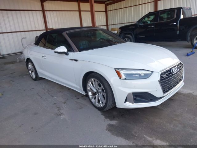 2022 AUDI A5 CABRIOLET WAUWAGF56NN000529