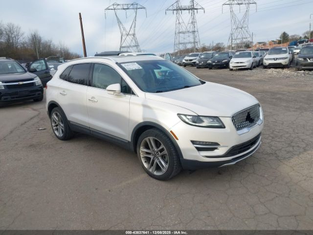 2019 LINCOLN MKC 5LMCJ3D98KUL43325