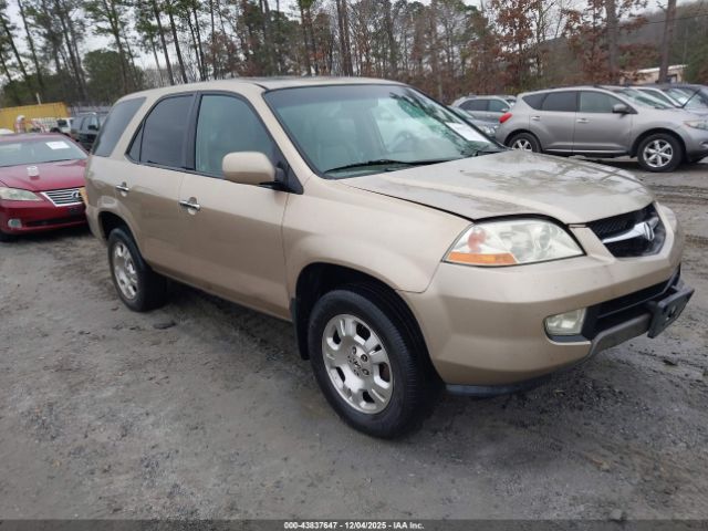 2001 ACURA MDX 2HNYD18251H524898