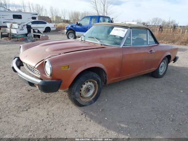 1977 FIAT 124 SPIDER 124CS10118260 Photo 1