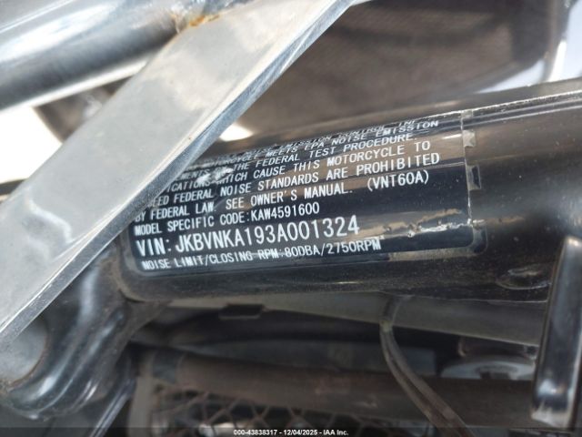 2003 KAWASAKI VN1600 JKBVNKA193A001324 Photo 9