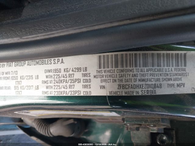 2014 FIAT 500L ZFBCFADHXEZ010848 Photo 8