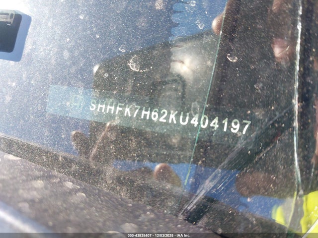 SHHFK7H62KU404197 Honda CIVIC EX