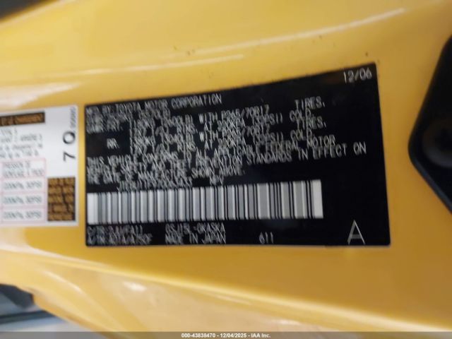 2007 TOYOTA FJ CRUISER JTEBU11F970063433 Photo 8