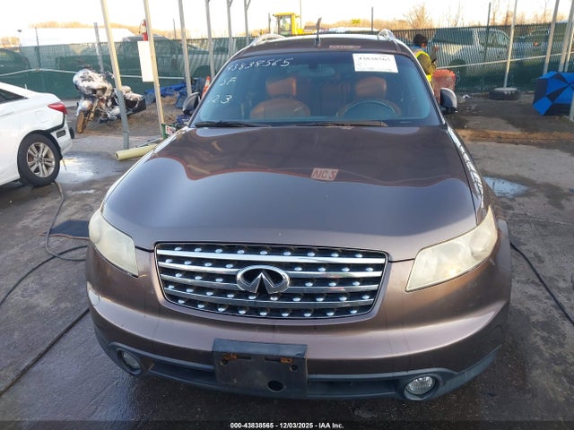 Продаж на аукціоні авто 2004 Infiniti Fx35, vin: JNRAS08W64X214463, номер лоту: 43838565