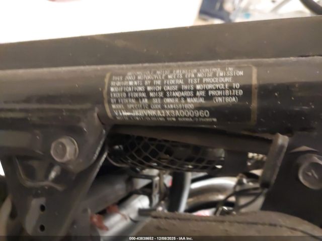 2003 KAWASAKI VN1600 JKBVNKA1X3A000960 Photo 9