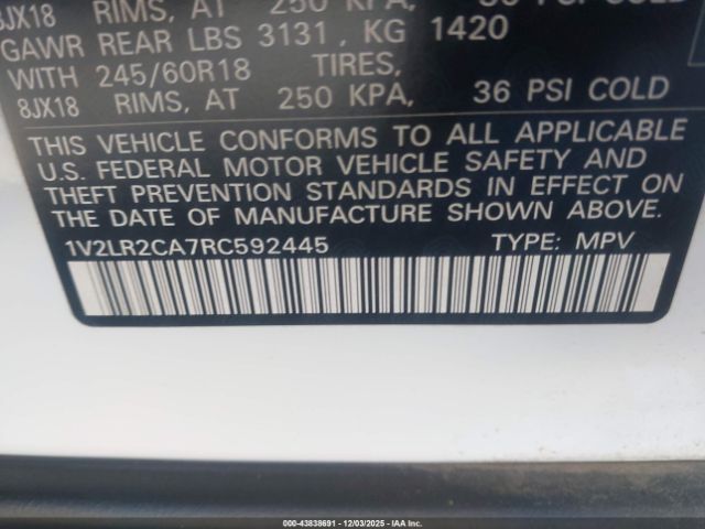2024 VOLKSWAGEN ATLAS 1V2LR2CA7RC592445 Photo 8