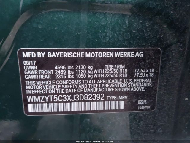 2018 MINI COUNTRYMAN WMZYT5C3XJ3D82392 Photo 8