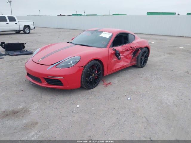 2021 PORSCHE 718 CAYMAN WP0AB2A83MS275208 Photo 1