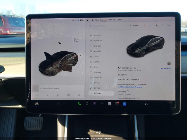 2019 TESLA MODEL 3 5YJ3E1EA4KF398825 Photo 6