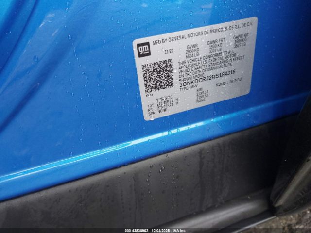 2024 CHEVROLET BLAZER EV 3GNKDCRJ2RS184316 Photo 8