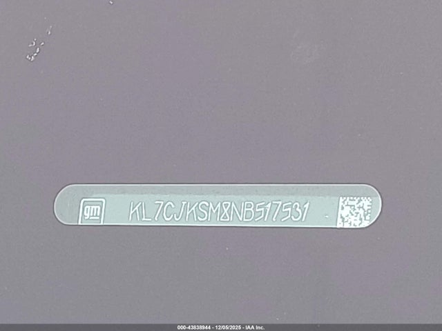 2022 CHEVROLET TRAX KL7CJKSM8NB517531 Photo 8