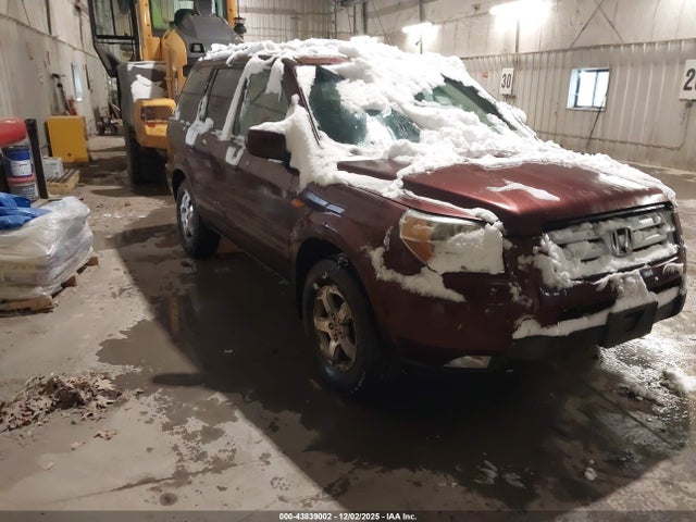 2007 Honda Pilot Ex-l მანქანა იყიდება აუქციონზე, vin: 2HKYF18587H532830, აუქციონის ნომერი: 43839002