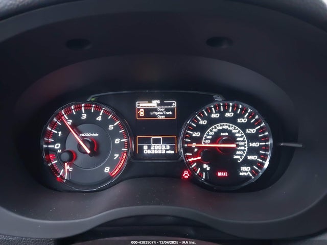 2018 Subaru Wrx მანქანა იყიდება აუქციონზე, vin: JF1VA1A66J9806312, აუქციონის ნომერი: 43839074