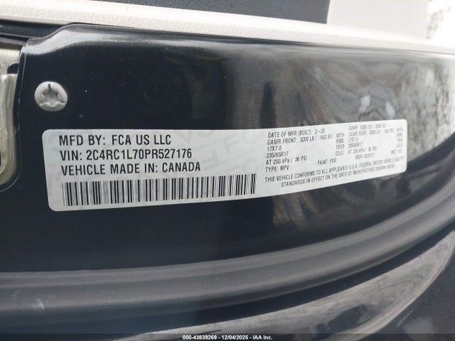 2023 CHRYSLER PACIFICA HYBRID 2C4RC1L70PR527176 Photo 8