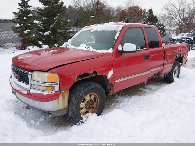 2001 Gmc Sierra 1500 Sle მანქანა იყიდება აუქციონზე, vin: 2GTEK19T711229753, აუქციონის ნომერი: 43839280
