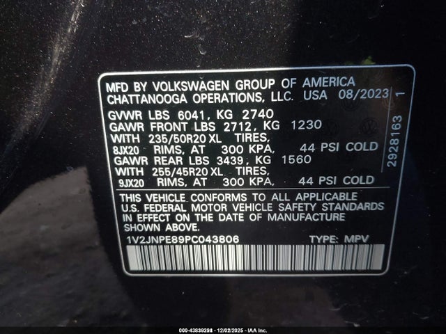 Volkswagen Id.4 Awd Pro S Plus 2023 1V2JNPE89PC043806 Image 9