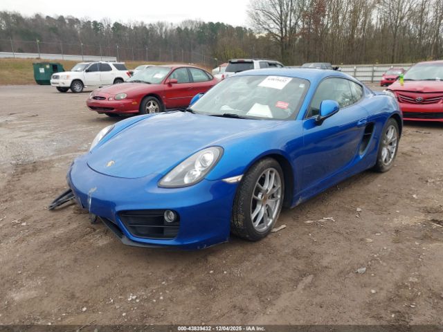 2016 PORSCHE CAYMAN WP0AA2A87GK170064 Photo 1
