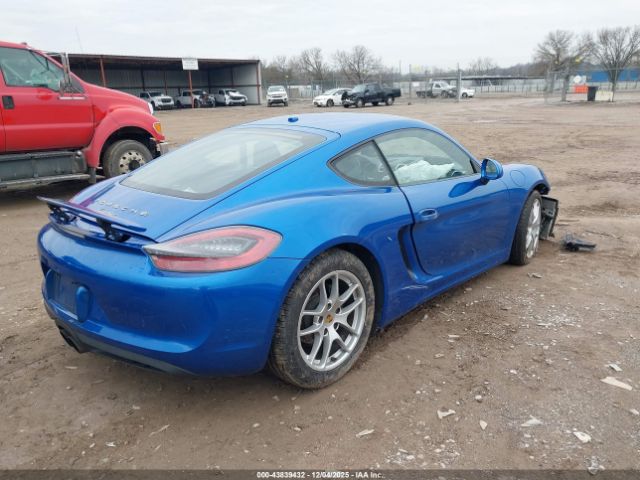 2016 PORSCHE CAYMAN WP0AA2A87GK170064 Photo 3