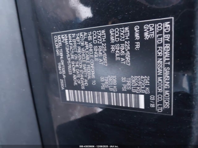 Nissan ROGUE SV 2018 KNMAT2MV6JP578223 Image 9
