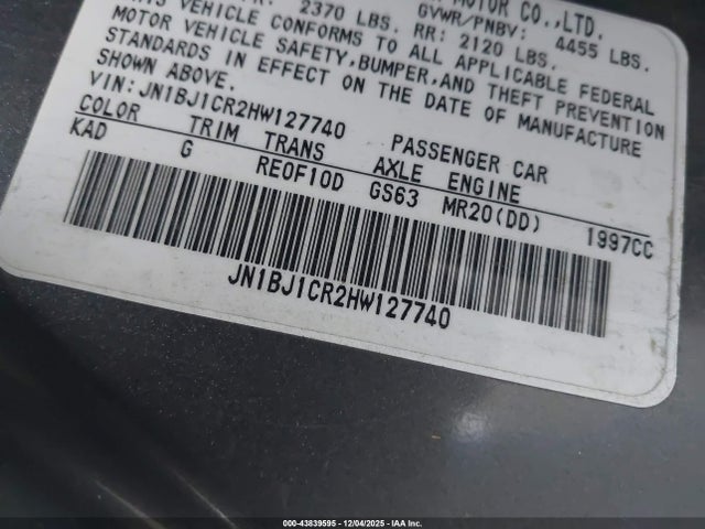 JN1BJ1CR2HW127740 Nissan Rogue Sport Sl