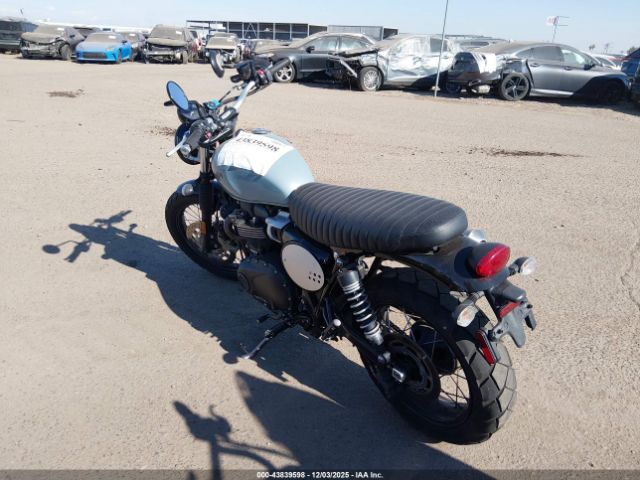 2022 TRIUMPH MOTORCYCLE STREET SCRAMBLER SMTD44G72NTAV5754 Photo 2