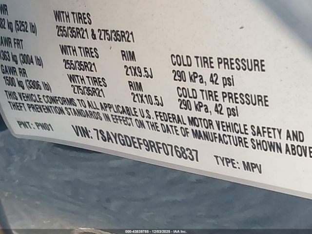 2024 TESLA MODEL Y 7SAYGDEF9RF076837 Photo 8