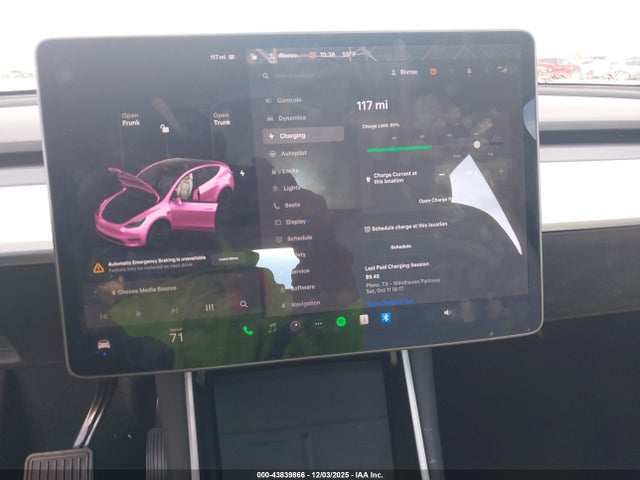 5YJYGDEE6LF020432 Tesla Model Y Long Range Dual Motor All-wheel Drive