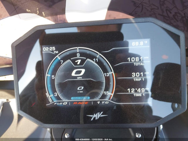 ZCGDNX3C6PV003259 M. V. Agusta Superveloce 800