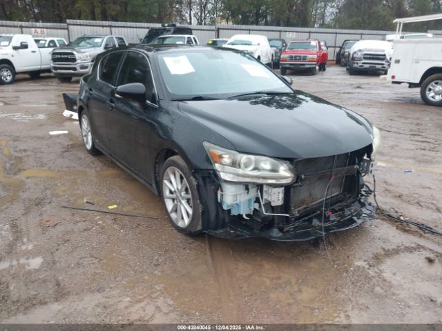 2012 LEXUS CT 200H JTHKD5BH1C2071535