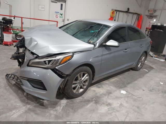 2016 HYUNDAI SONATA 5NPE24AF4GH351789 Photo 1