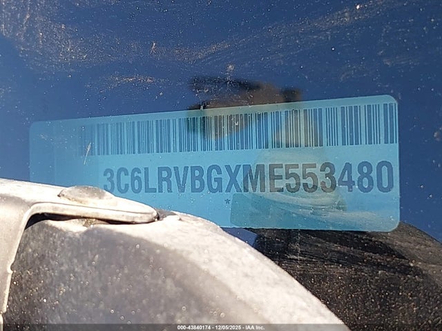3C6LRVBGXME553480 RAM Promaster 1500 High Roof 136 Wb