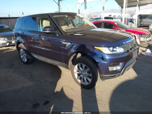 2016 LAND ROVER RANGE ROVER SPORT SALWR2PF0GA663829