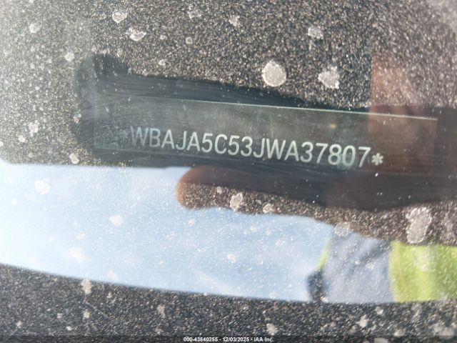 2018 BMW 530I WBAJA5C53JWA37807 Photo 8