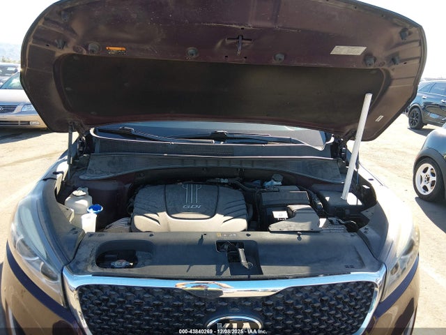 5XYPG4A54GG015388 KIA Sorento 3.3l Lx